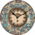 Horloge murale Vintage Botanique Temps des Horloges