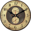 Horloge murale Vintage Dorée Temps des Horloges