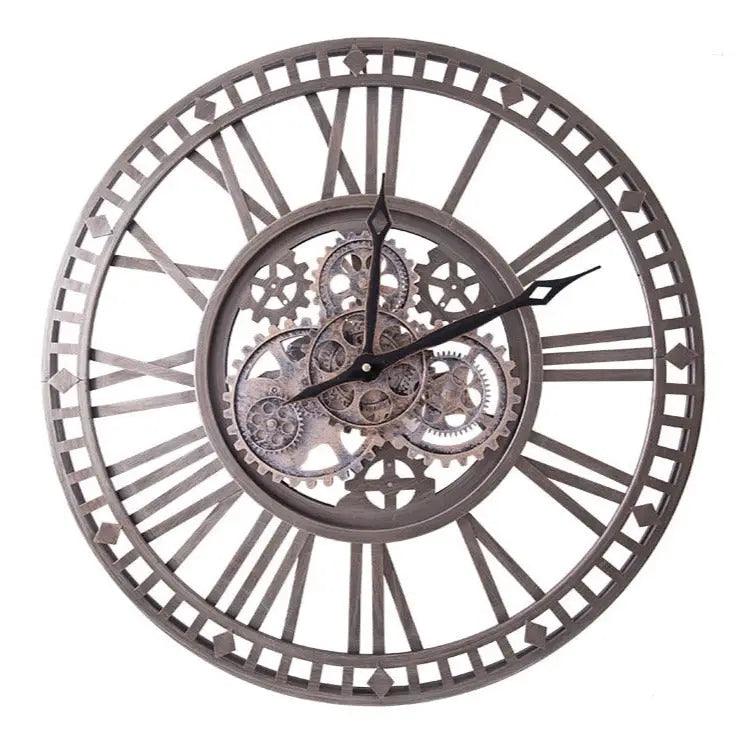 horloge vintage metal