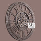 horloge vintage metal