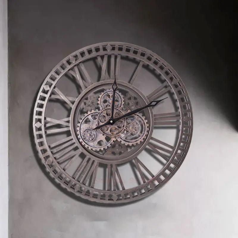 horloge vintage metal