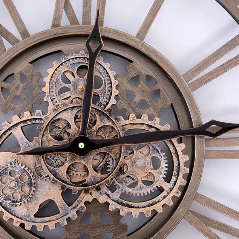 horloge vintage metal