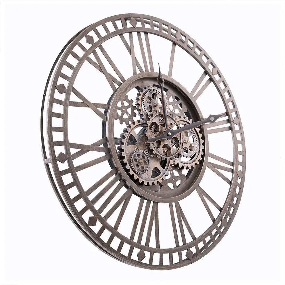horloge vintage metal