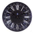 Horloge murale Vintage Fleurs de Lys. Temps des Horloges