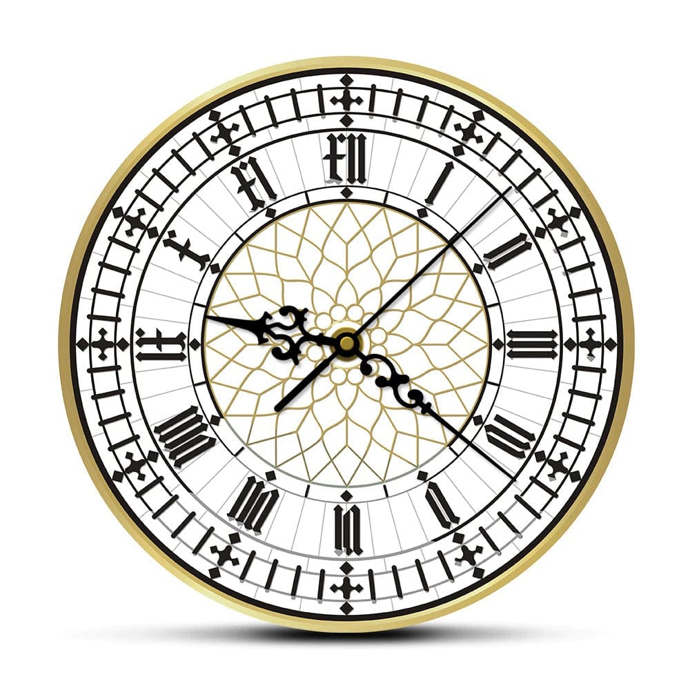 horloge industrielle ancienne