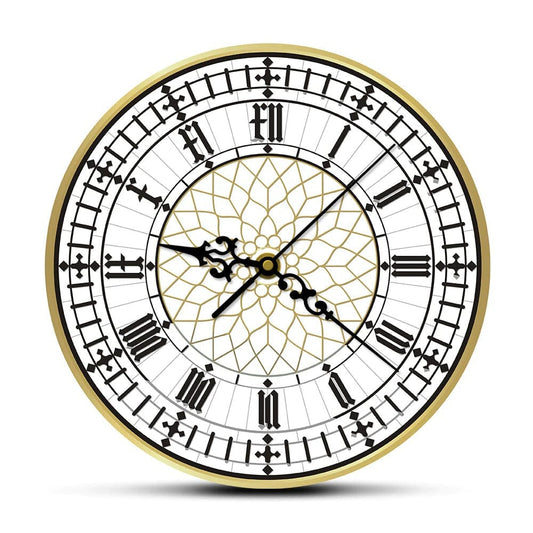 horloge industrielle ancienne