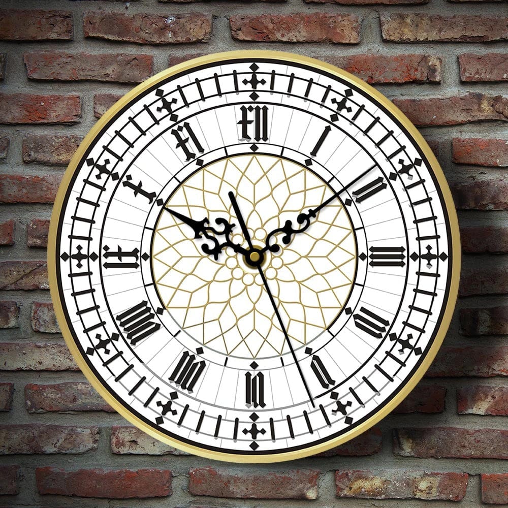 horloge industrielle ancienne