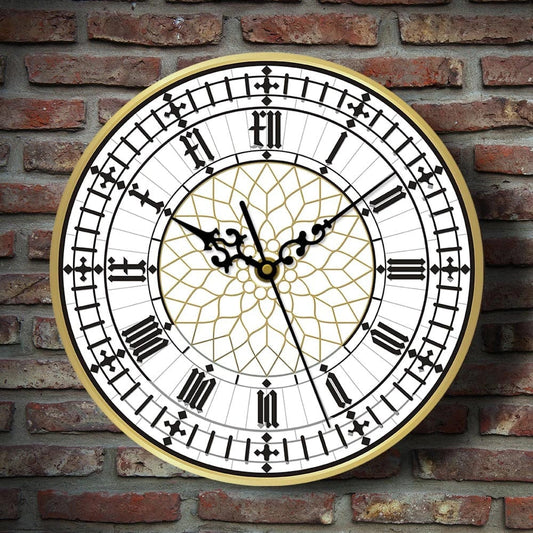 horloge industrielle ancienne