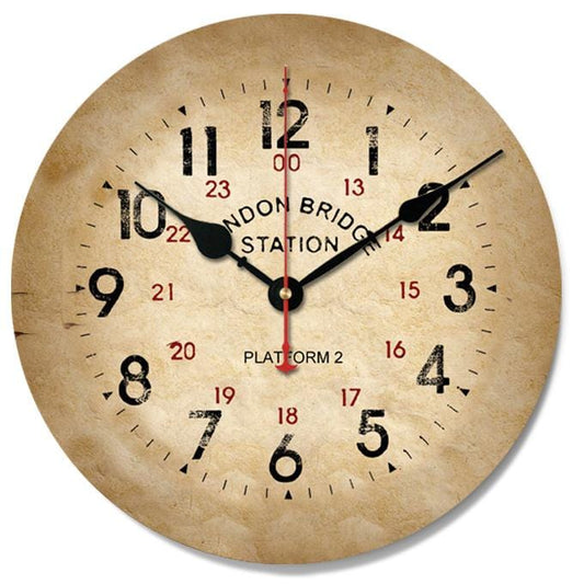 Horloge murale vintage London Bridge Temps des Horloges