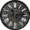 Horloge murale Vintage Noir Vieilli Temps des Horloges