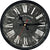 Horloge murale Vintage Noir Vieilli Temps des Horloges