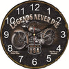 Horloge murale Vintage Passion Moto Temps des Horloges