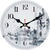 Horloge murale Vintage Paysage Asiatique Temps des Horloges