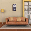 Horloge murale Vintage Rectangulaire Noire Temps des Horloges