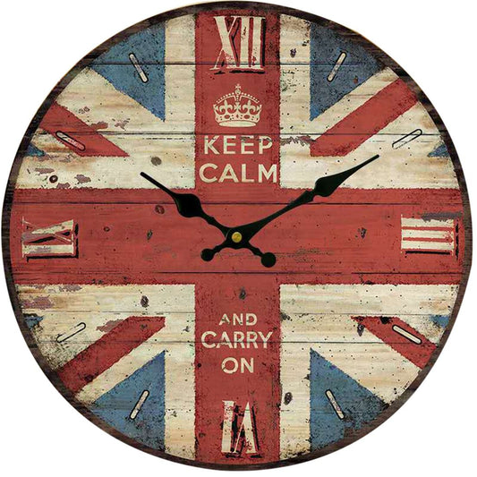 Horloge murale Vintage - Royaume-Uni Temps des Horloges