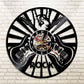 horloge vinyle rock n roll led