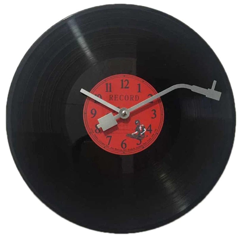 Horloge Murale Vinyle Temps des Horloges