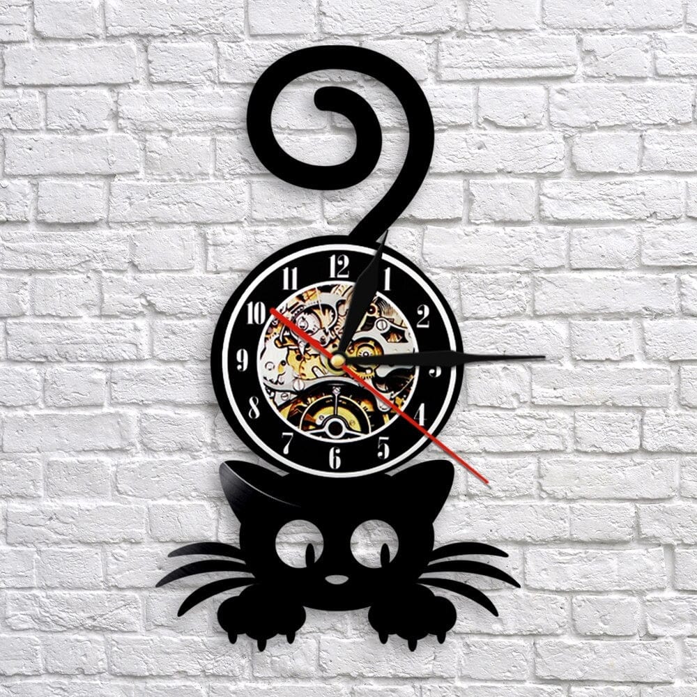 horloge chat