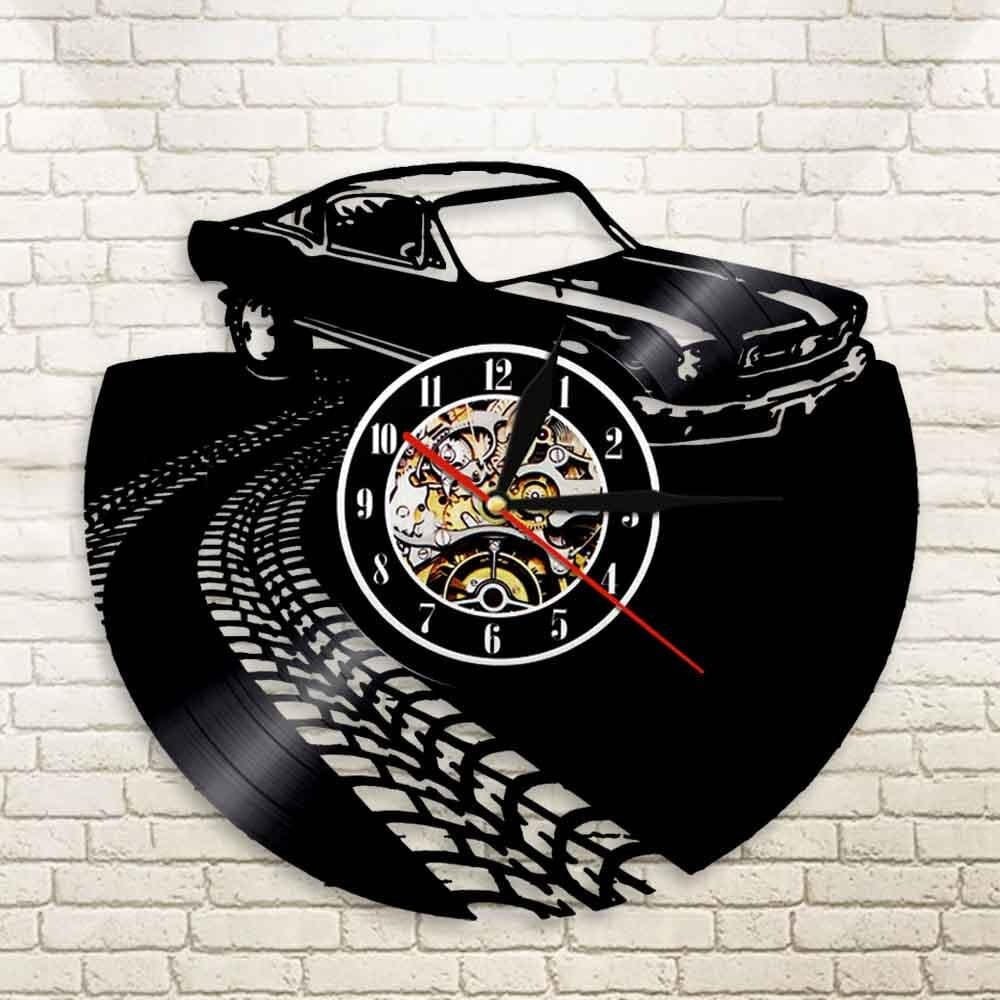 horloge led voiture vinyle