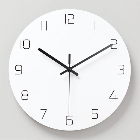 horloge design blanche