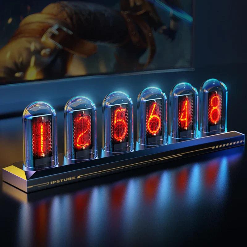 horloge nixie rgb personnalisable