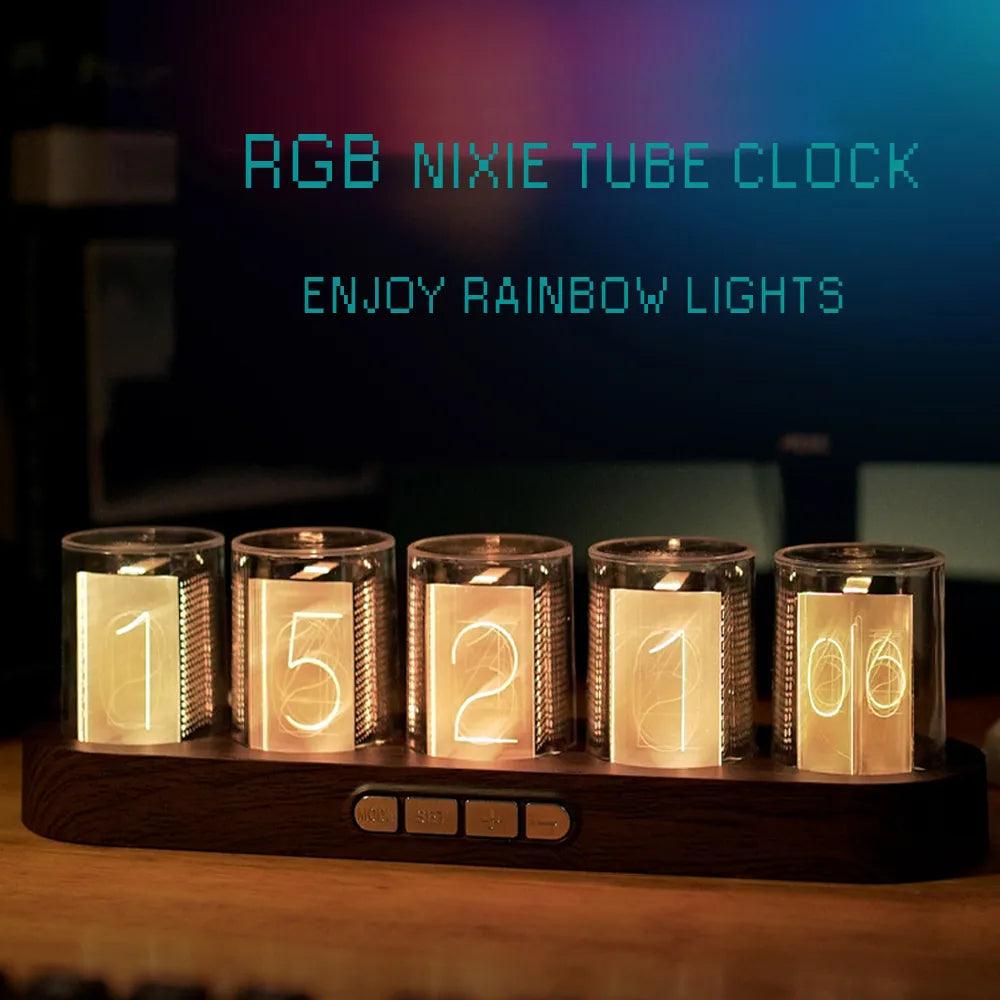 horloge nixie rgb design