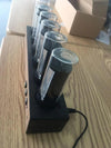 horloge nixie bois vintage