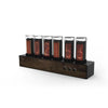 horloge nixie bois vintage