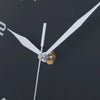 Horloge Noire Design Temps-des-horloges®