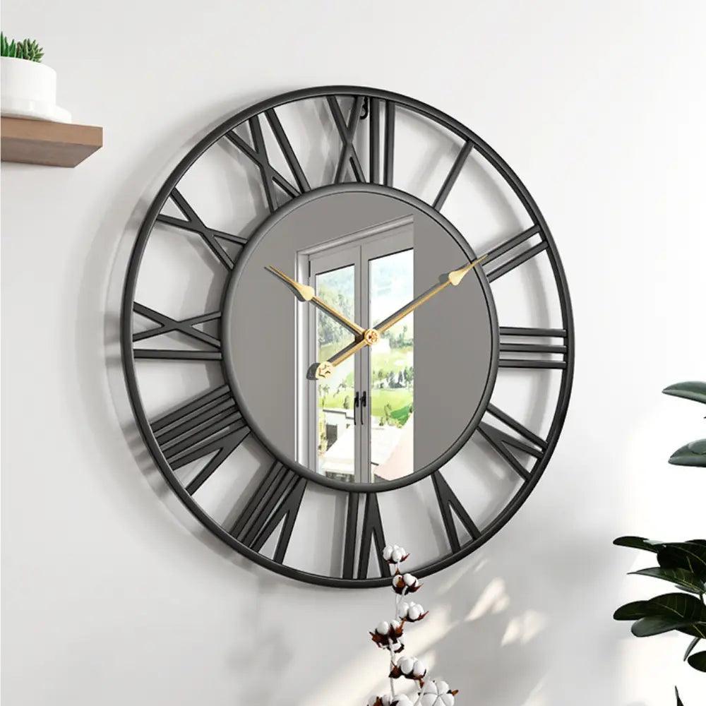 horloge miroir