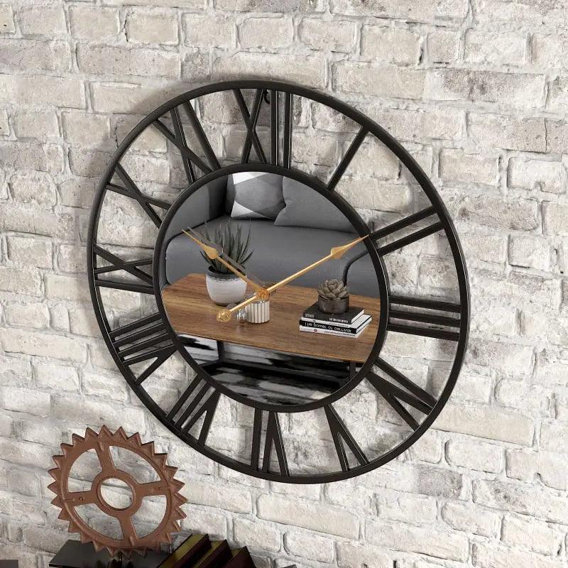 horloge miroir