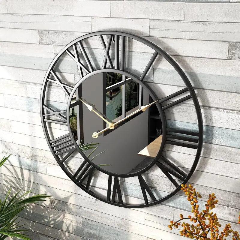 horloge miroir