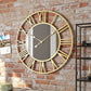 horloge miroir