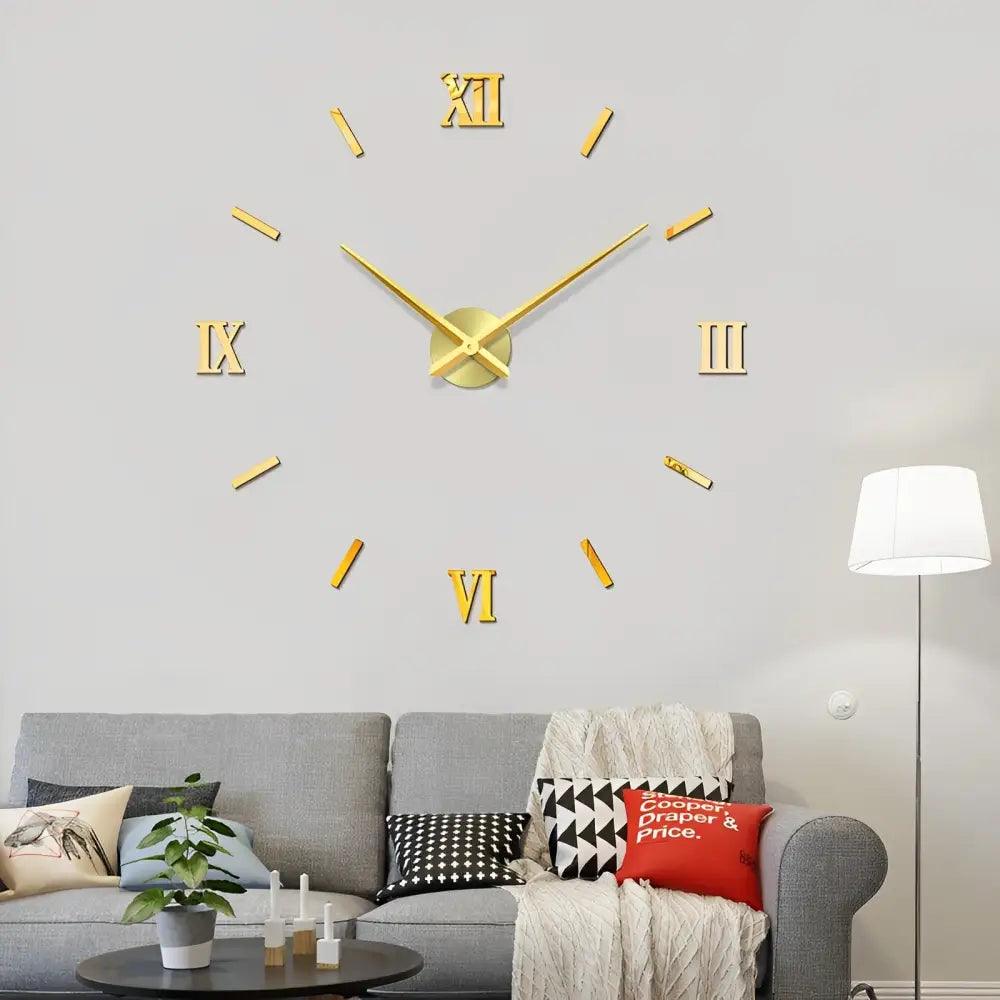 horloge stickers 3d