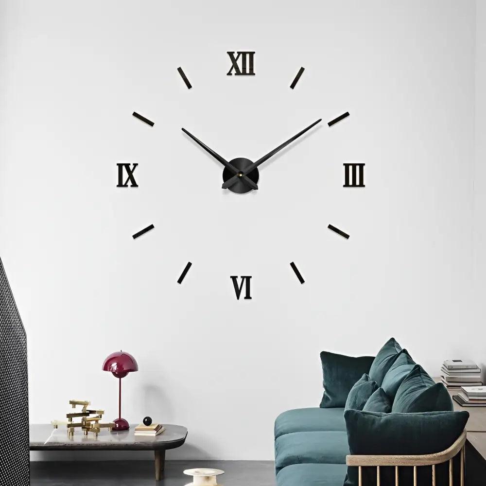 horloge stickers 3d