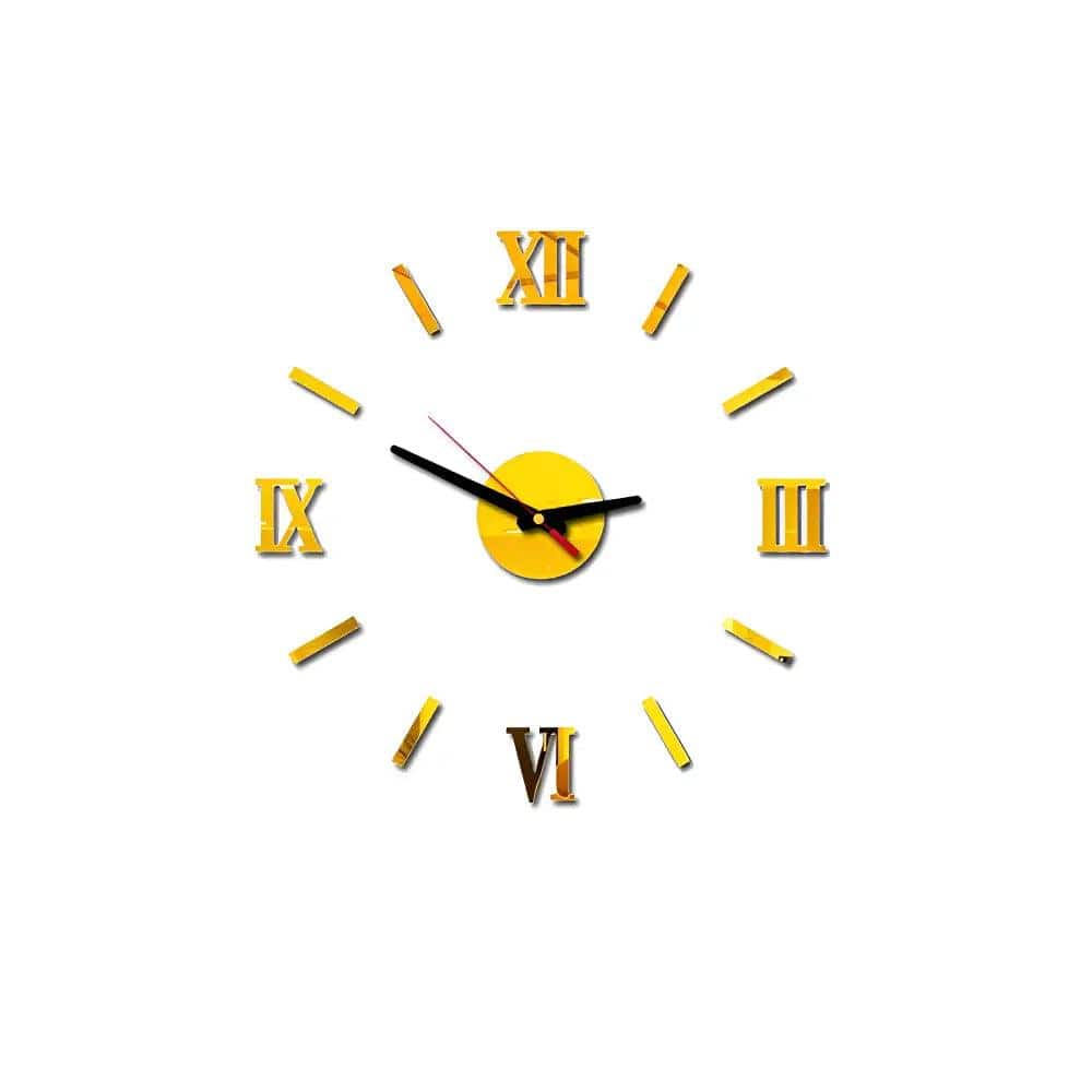 horloge stickers 3d