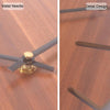 horloge bois minimaliste creuse