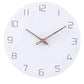 horloge bois blanc